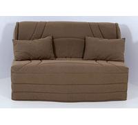 Hévéa Sélection Housse BZ 160x200 matelassée Marron Taupe