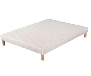 Hévéa Sélection Sommier tapissier volige 160x200 + 4 Pieds