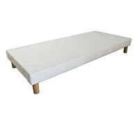 Hévéa Sélection SOMMIER TAPISSIER VOLIGE 90x190 + 4 Pieds