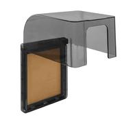 Hevysuo 1 Pièces Type 86 Cache Prise Etanche Electrique Murale,Plastique Autocollant Prise Couvercle Interrupteur pour Salle de Bain et Cuisine Prise,12,2 x 10,8 x 7,3cm,Noir Transparent