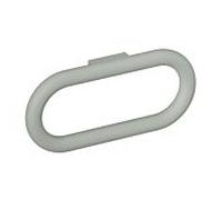Hewi 477 anneau porte-serviettes 477.09B30095 320x150mm, mat, gris roche