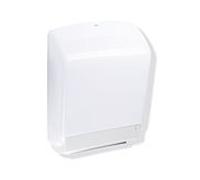 Hewi 477 distributeur de serviettes en papier actif + 477.06D6000598 plastique signal blanc, antimicrobien, Réservoirs blanc translucide