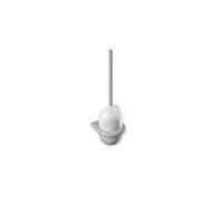 Hewi 477 ensemble de brosses de toilette 477.20B1000595 141x470x140mm, partie supérieure mat blanc , montage mural, mat, gris roche