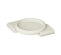 Hewi 477 étagère d'angle 477.32B10099 205x205x37mm, mat, blanc pur