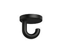 Hewi 477 Haken 477.90B04090 40mm, mat, noir de jais