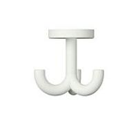 Hewi 477 Haken 477.90B05097 70mm, triple, orientable, mat, gris clair