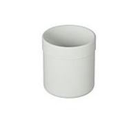Hewi 477 mug 477.04B02097 gris clair, fond plat, mat
