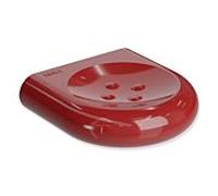 Hewi 477 porte-savon 477.02.10033 rubinrot , 97mm, avec boutons