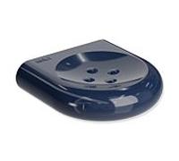 Hewi 477 porte-savon 477.02.10050 bleu acier, 97mm, avec boutons