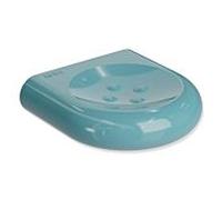 Hewi 477 porte-savon 477.02.10055 bleu aqua, 97mm, avec boutons