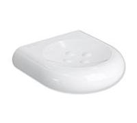 Hewi 477 porte-savon 477.02.10098 blanc signal, 97mm, avec boutons