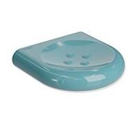 Hewi 477 porte-savon 477.02.20055 120mm, avec boutons, bleu aqua