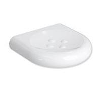 Hewi 477 porte-savon 477.02.20098 120 mm, avec boutons, blanc signal