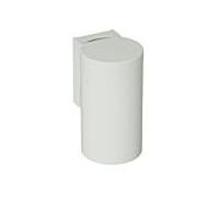 Hewi 477 poubelle 477.05B10097 330x210mm, avec couvercle à charnière, étiquette adhésive, mat, gris clair