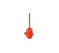 Hewi 477 set de brosses de toilette 477.20.10036 corail, montage mural