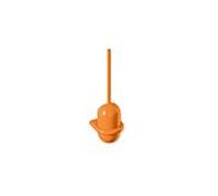 Hewi 477 set de brosses de toilette orange , montage mural