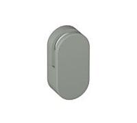 Hewi 477 support de rétroviseur 477.01B10095 30x60x18mm, plat, 801 pièce, mat, gris roche
