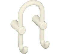 HEWI 801.90B040 801.90.040 Patère en polyamide Blanc mat Blanc mat Largeur 100 mm Hauteur 165 mm