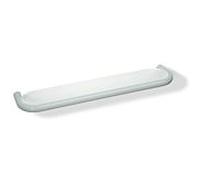 Hewi 801 étagère 801.03.10090 600mm, plaque blanc mat, noir profond