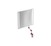 Hewi 801 miroir lumineux inclinable LED 801.01.40033 600x540x6mm, rubinrot