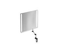 Hewi 801 miroir lumineux inclinable LED 801.01.40090 600x540x6mm, noir profond