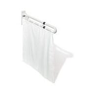 Hewi 801 pare-éclaboussures de douche 801.52.1000197 décor blanc / argent, gris clair