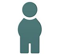 Hewi 801 symbole homme 801.91.01055 bleu aqua, autocollant