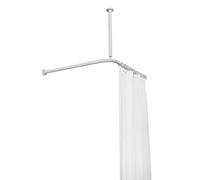 Hewi 801 Tringle de rideau de douche, avec fixation au plafond, set complet, 801.34.1162 97,