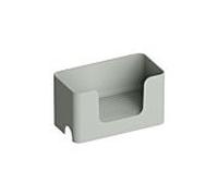 Hewi 802 Boîte de rangement LifeSystem 802.03B20095 à fixer sur le système de barres, mat, gris roche