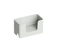 Hewi 802 Boîte de rangement LifeSystem 802.03B20097 à fixer sur le système de barres, mat, gris clair