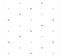 Hewi 802 Rideau de douche LifeSystem 801.34.V0338 Décor carrés terre d'ombre / sable, 250x200cm