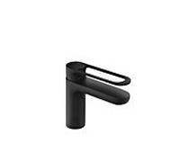 Hewi AQ mitigeur lavabo AQ1.12M10160DC rond, projection 160mm, noir mat