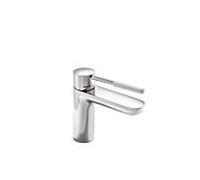 Hewi AQ mitigeur lavabo AQ1D12M1024098 chromé, rond, saillie 159mm, poignée blanc signal