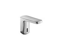 Hewi AQ SENSORIC mitigeur lavabo AQ1.12S210XA cubique, saillie 193 mm, chromé, alimentation secteur 230 V