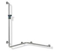 Hewi douche / baignoire grab rail Serie 805 blanc 80535210R99 110 x 76,2 cm, à droite, support de douche