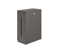Hewi System 900 distributeur d'essuie-mains 900.06.00960SC acier inoxydable peint par poudrage gris foncé perle mica profond mat