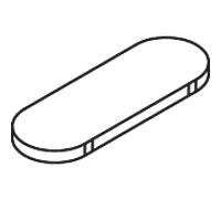 Hewi insert 6016999 blanc pur, pour 800.03.200