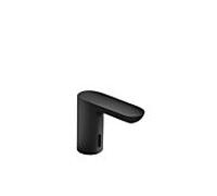 Hewi Mitigeur de lavabo infrarouge Sensoric AQ1.12S20160DC rond, à piles, noir profond mat, à piles