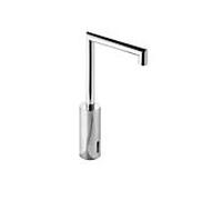Hewi Mitigeur de lavabo infrarouge Sensoric AQ1.12S23140 tube rond à onglet, à piles, chromé