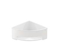 Hewi Panier de douche d'angle Système 900 blanc match0 blanc matt, revêtement par poudre