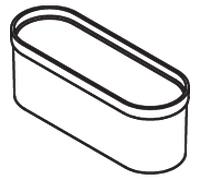 Hewi panier de Hewi 6017074 vert pomme, pour 800.03.3009