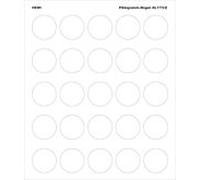 Hewi pictogrammes 33.1772E version vierge, blanc, autocollant, d = 40mm
