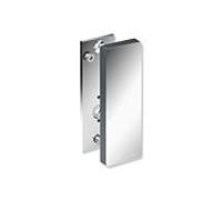 Hewi Plaque de montage système 900 900.50.0034092 pour bras porteurs mobiles, acier inoxydable chromé, polyamide brillant, gris anthracite, avec couvercle