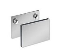 Hewi Plaque de montage système 900 900.51.003XA92 plaque en acier inoxydable satiné, Rahmen anthracite, avec couvercle