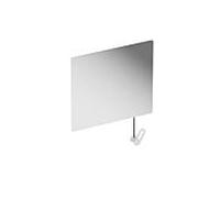 Hewi S 801 miroir inclinable 801.01B10098 600x540x6mm, avec renvoi de câble, mat, blanc signal