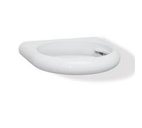 HEWI Halter Serie 477 4770020099 141 mm, blanc pur