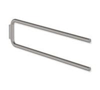 Hewi Série 480 porte-serviettes 480.09.00160SC 2 bras, pivotante , revêtement par poudre gris foncé perle mica mat profond