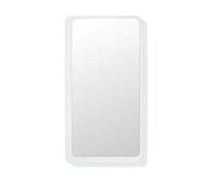 Hewi Spiegel 950.01.110 570x1000x6mm, revêtement arrière blanc signal