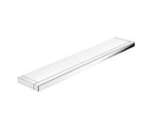 Hewi stockage System 100 1000310045 chromé , 600 x 20 x 106 mm, en verre dépoli