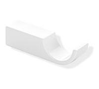 Hewi System 800 K crochet 800900209098 Signal plastique blanc